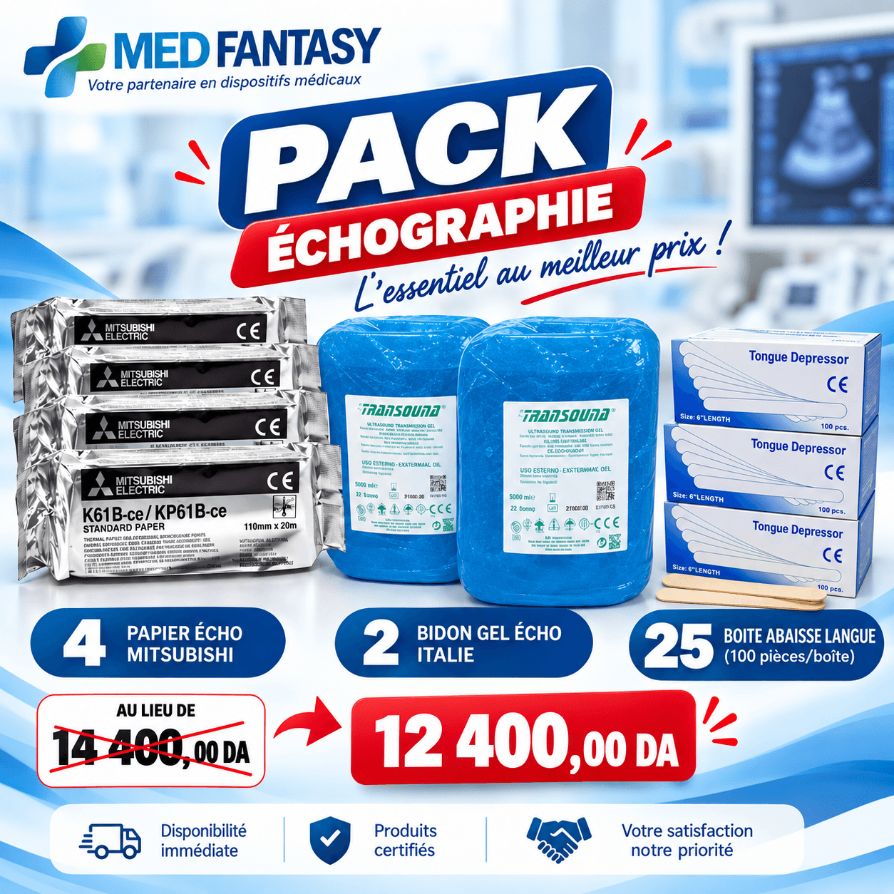 PACK ECHOGRAPHIE